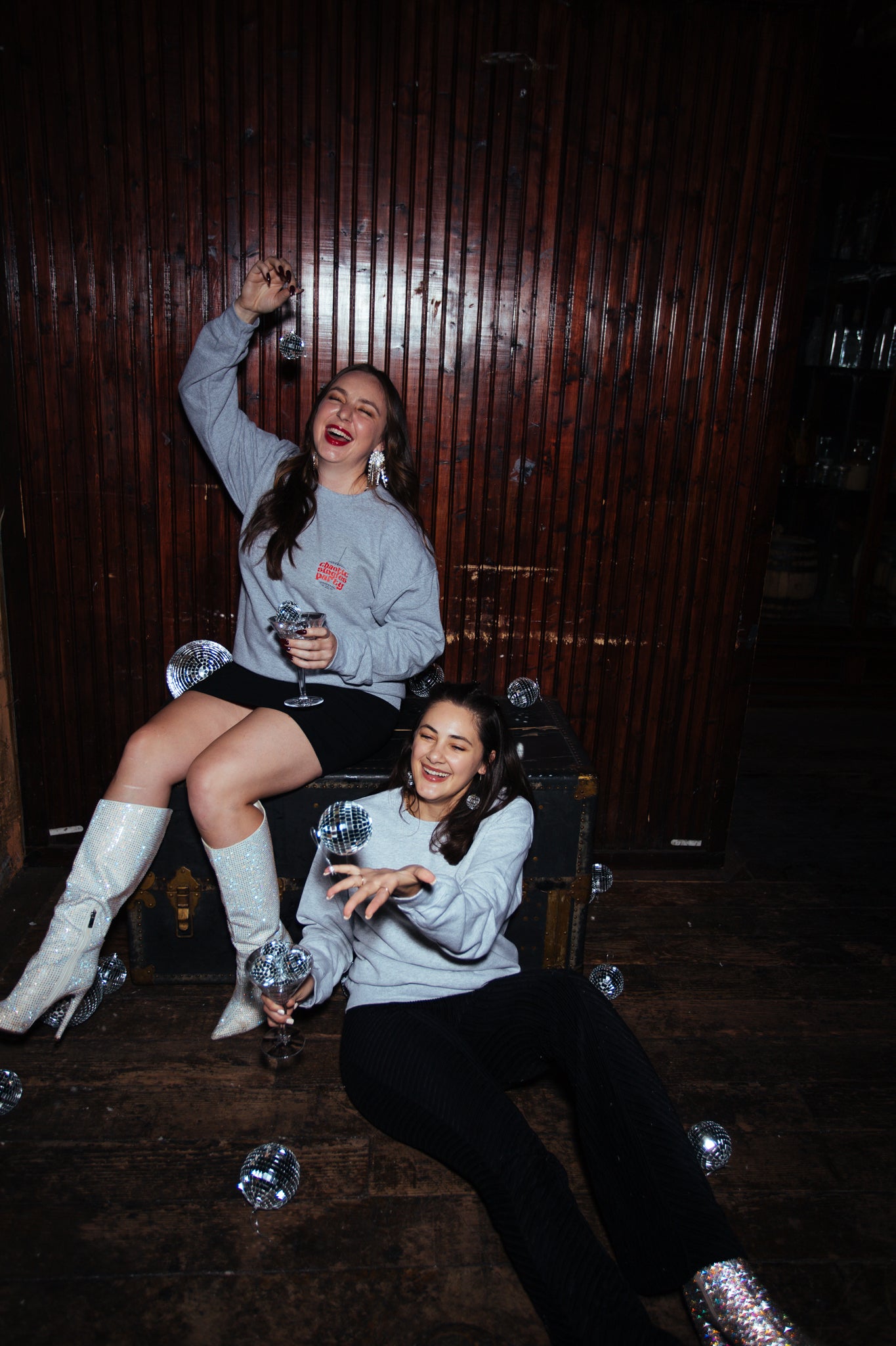 Cheers To Chaos - Unisex Sweatshirt