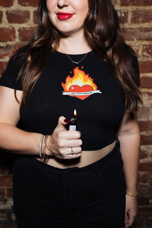 Hot & Chaotic - Tshirt (Red Fire)